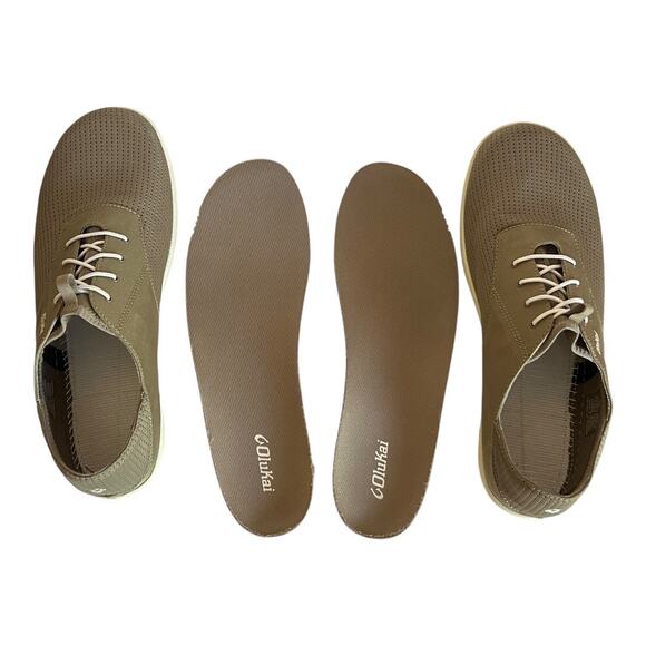 Olukai Nohea Moku No Tie Boat Shoes Men Size 13 - Picture 12 of 14